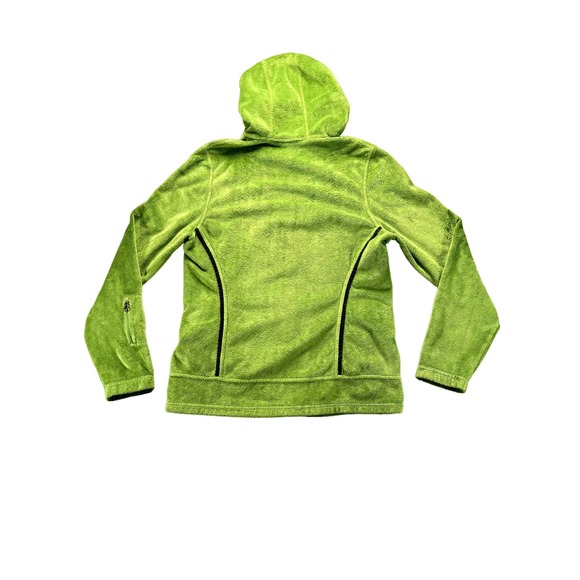Marmont Green running fleece hoodie size Medium - Picture 2 of 10